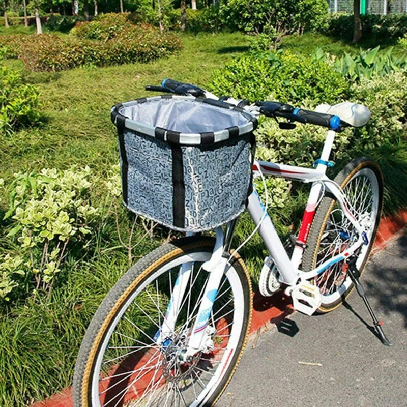 Handlebar Bag Soft Bag Grey-2